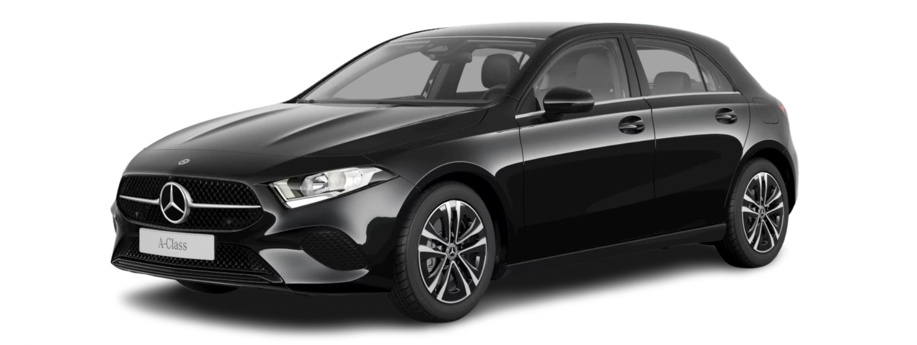 Mercedes-Classe A-front-angle-preto